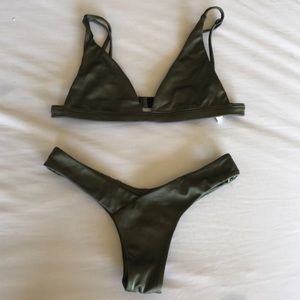 Fae Swim Olive Bikini